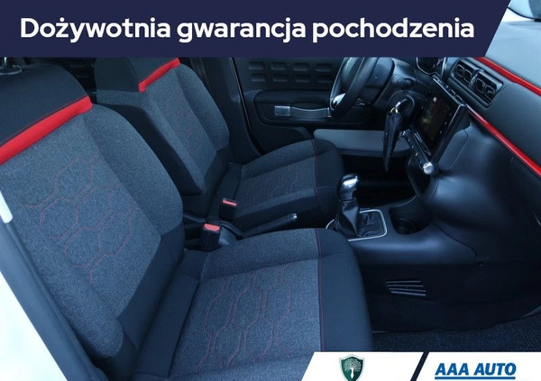 Citroen C3 cena 55000 przebieg: 45626, rok produkcji 2020 z Goniądz małe 326